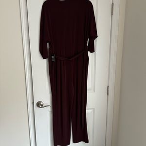 NWT Express Jumpsuit - Size L - Burgundy